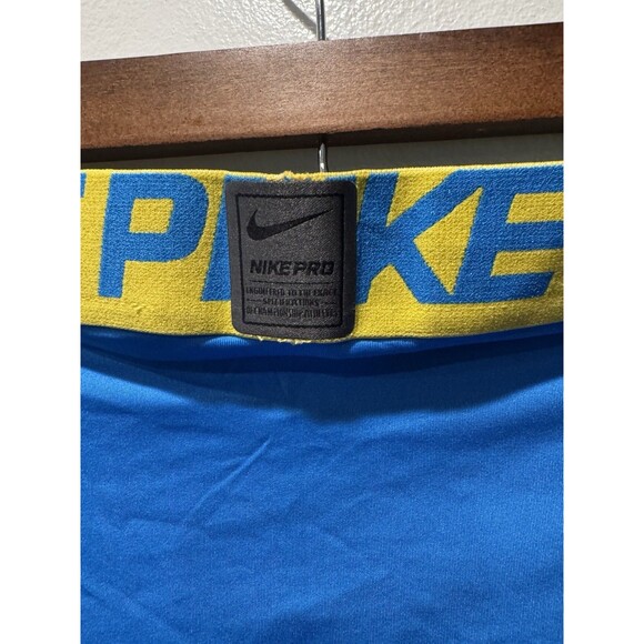 Nike HYPERCOOL PRO 3/4 MESH TIGHTS Men's Size 2XL Blue NWT - Picture 6 of 8